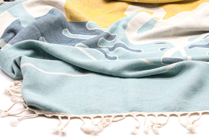 Bath towel peshtemal Flamingo